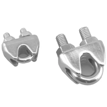 Seilklemme für Durchmesser 4mm und 6mm